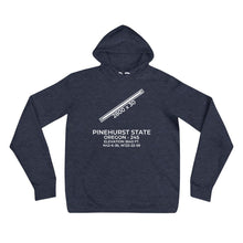 Load image into Gallery viewer, 24S facility map in PINEHURST; OREGON Hoodie