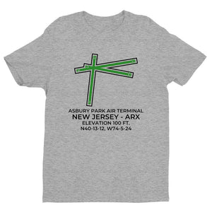 ASBURY PARK AIR TERMINAL (ARX) in NEPTUNE; NEW JERSEY (NJ) c.1959 T-Shirt