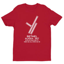 Load image into Gallery viewer, bet bethel ak t shirt, Red