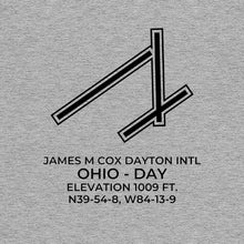 Load image into Gallery viewer, day dayton oh t shirt, Gray