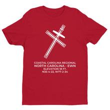 Load image into Gallery viewer, COASTAL CAROLINA REGIONAL in NEW BERN; NORTH CAROLINA (EWN; KEWN) T-Shirt