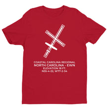Load image into Gallery viewer, COASTAL CAROLINA REGIONAL in NEW BERN; NORTH CAROLINA (EWN; KEWN) T-Shirt