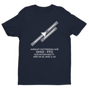 WRIGHT-PATTERSON AFB in DAYTON; OHIO (FFO; KFFO) T-Shirt