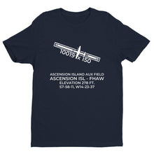 Load image into Gallery viewer, ASCENSION ISLAND AUX FIELD (ASI; FHAW) on ASCENSION ISLAND T-Shirt
