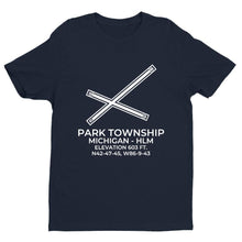 Load image into Gallery viewer, hlm holland mi t shirt, Navy