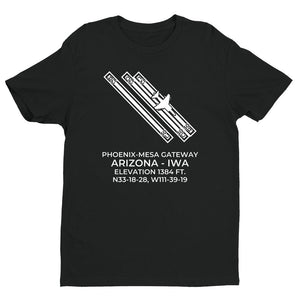 PHOENIX-MESA GATEWAY in PHOENIX; ARIZONA (IWA; KIWA) T-Shirt