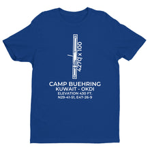 Load image into Gallery viewer, CAMP BUEHRING (OKDI) in KUWAIT (KW) T-shirt
