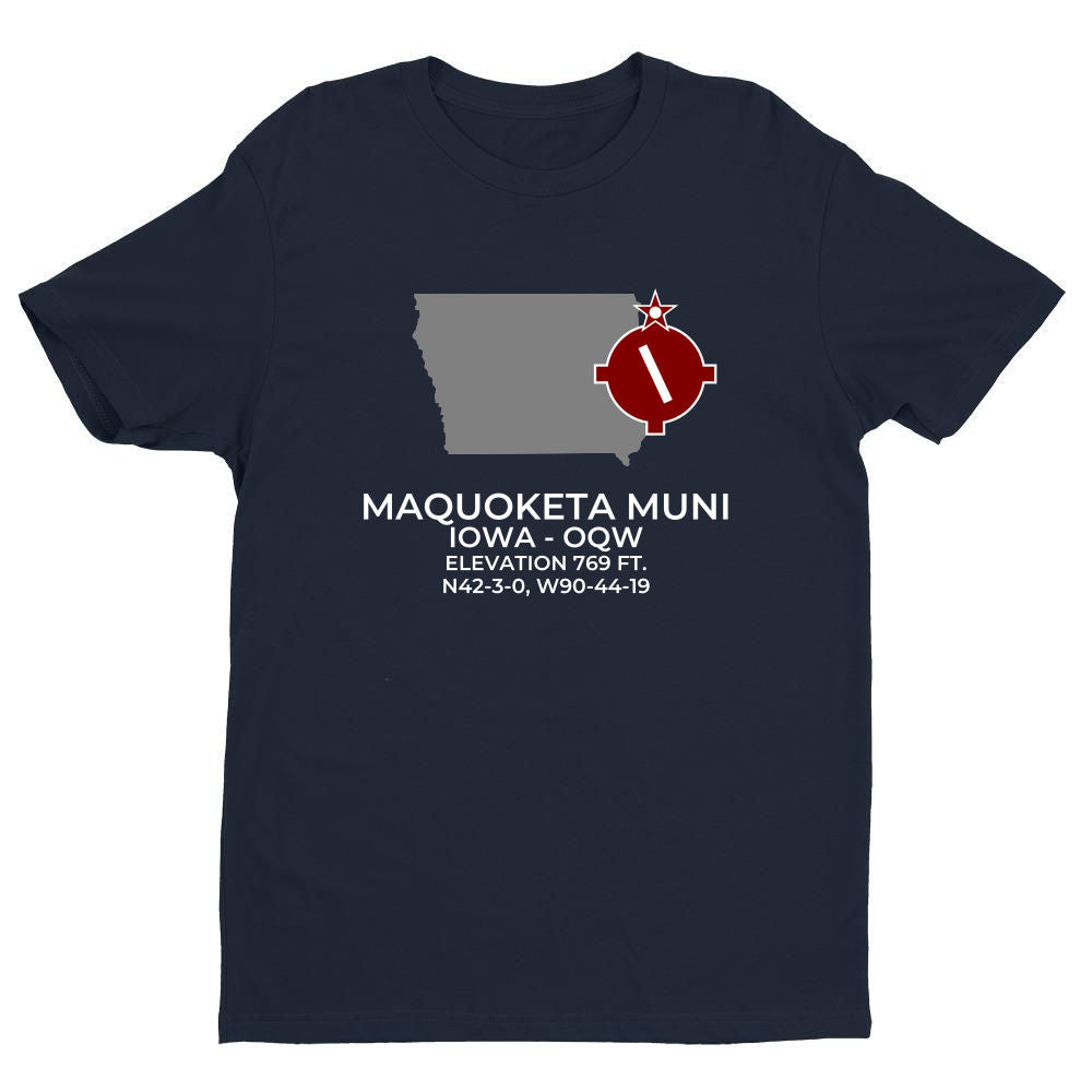 MAQUOKETA MUNI near MAQUOKETA; IOWA (OQW; KOQW) T-Shirt