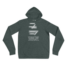 Load image into Gallery viewer, CHICAGO O&#39;HARE INTL outside CHICAGO; ILLINOIS (ORD; KORD) Hoodie