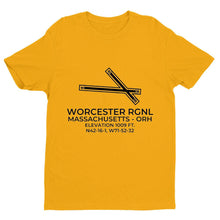 Load image into Gallery viewer, orh worcester ma t shirt, Yellow