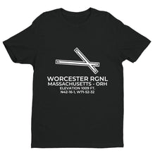Load image into Gallery viewer, orh worcester ma t shirt, Black