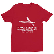 Load image into Gallery viewer, orh worcester ma t shirt, Red