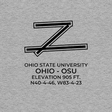 Load image into Gallery viewer, osu columbus oh t shirt, Gray