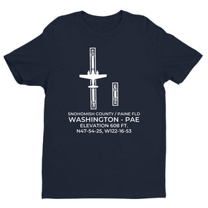 SNOHOMISH COUNTY / PAINE FIELD (PAE; KPAE) in EVERETT; WASHINGTON (PAE; KPAE) T-Shirt