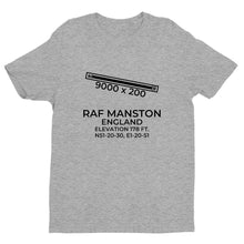 Load image into Gallery viewer, RAF MANSTON in KENT; ENGLAND c.1960-90 T-Shirt