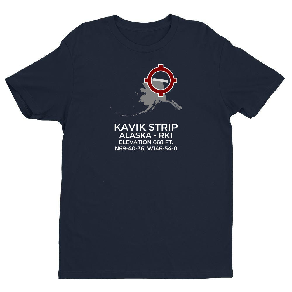 KAVIK STRIP outside KAVIK RIVER; ALASKA (RK1) T-Shirt