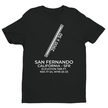 Load image into Gallery viewer, SAN FERNANDO AIRPORT (SFR) in SAN FERNANDO; CALIFORNIA c.1982 T-Shirt