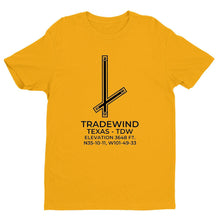 Load image into Gallery viewer, tdw amarillo tx t shirt, Yellow