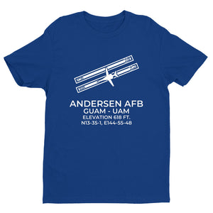 ANDERSEN AFB in YIGO; GUAM (UAM; PGUA) T-Shirt