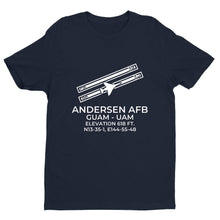 Load image into Gallery viewer, ANDERSEN AFB in YIGO; GUAM (UAM; PGUA) T-Shirt
