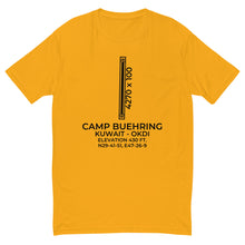 Load image into Gallery viewer, CAMP BUEHRING (OKDI) in KUWAIT (KW) T-shirt