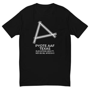 PYOTE AAF (later PYOTE AFB) in PYOTE; TEXAS (TX) c.1945 T-shirt