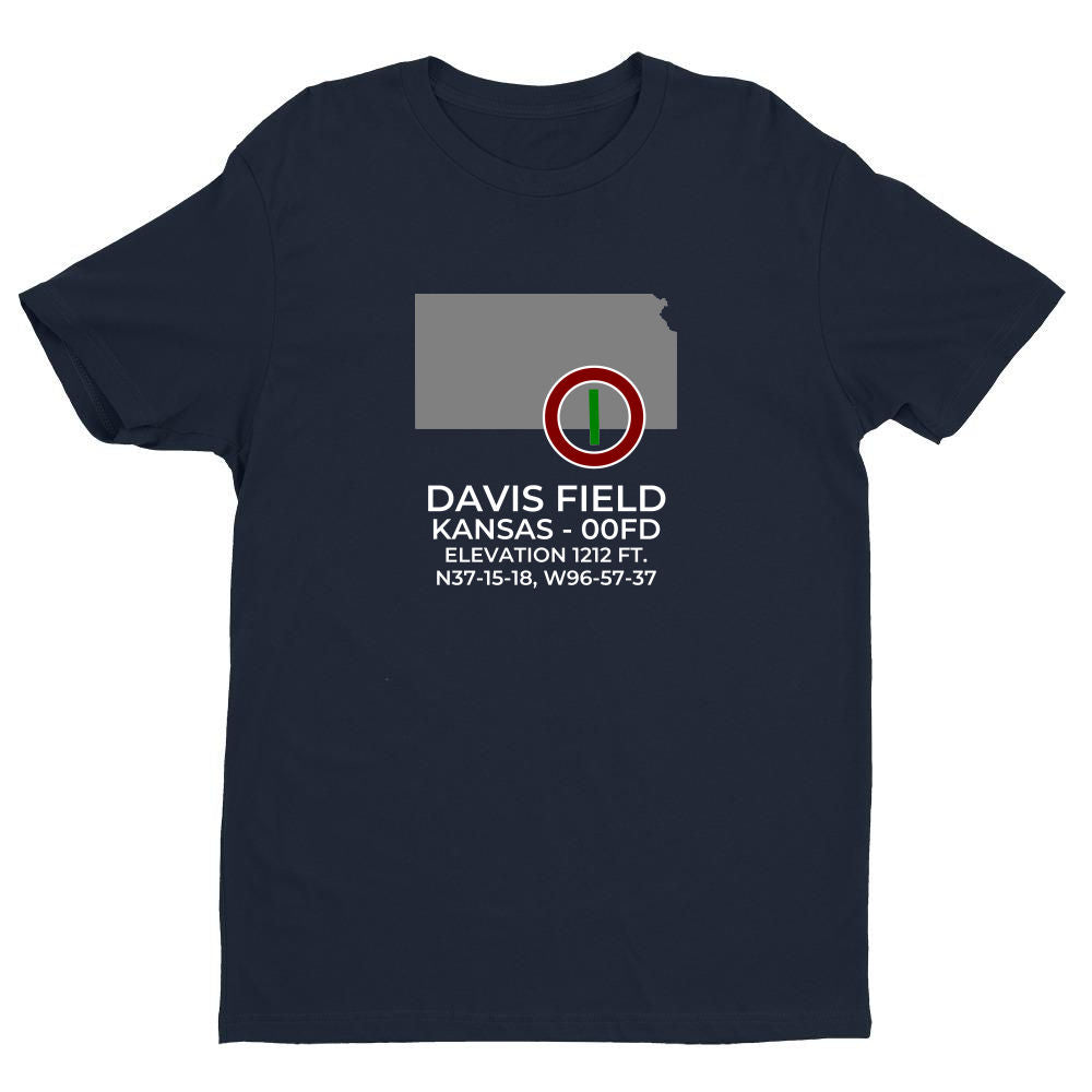 DAVIS FIELD in WINFILED; KANSAS (00FD) T-Shirt