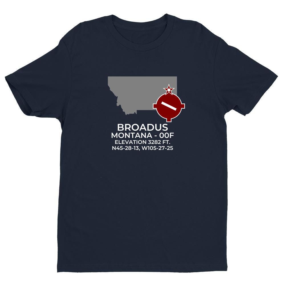 BROADUS; MONTANA (00F) T-Shirt