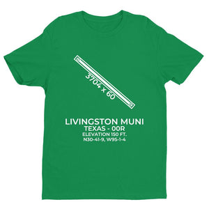 00r livingston tx t shirt, Green
