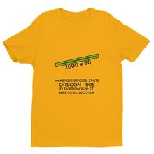 Load image into Gallery viewer, 00s mc kenzie bridge or t shirt, Yellow