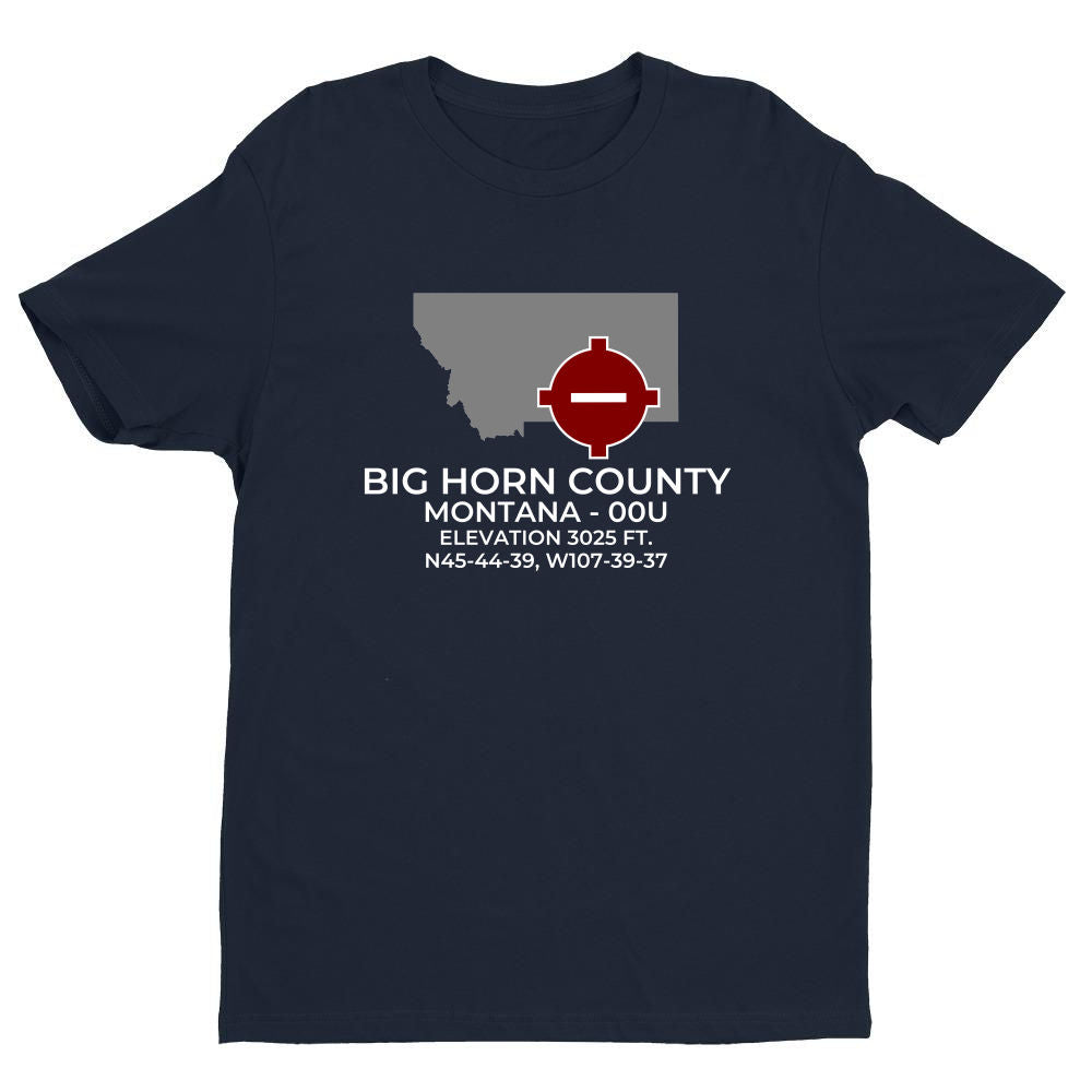 BIG HORN COUNTY near HARDIN; MONTANA (00U) T-Shirt