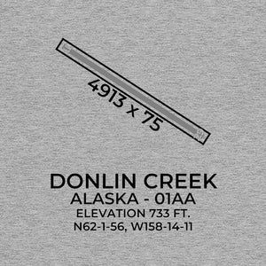 01aa crooked creek ak t shirt, Gray
