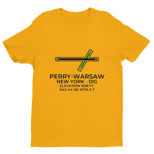 01g perry ny t shirt, Yellow