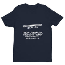 Load image into Gallery viewer, 02mo troy mo t shirt, Navy