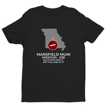 Load image into Gallery viewer, MANSFIELD MUNI in MANSFIELD; MISSOURI (03B) T-Shirt