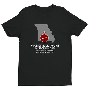 MANSFIELD MUNI in MANSFIELD; MISSOURI (03B) T-Shirt