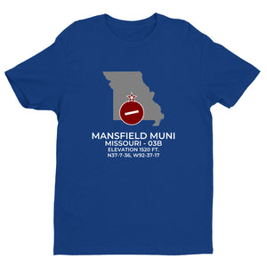 MANSFIELD MUNI in MANSFIELD; MISSOURI (03B) T-Shirt