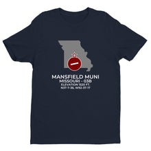 Load image into Gallery viewer, MANSFIELD MUNI in MANSFIELD; MISSOURI (03B) T-Shirt