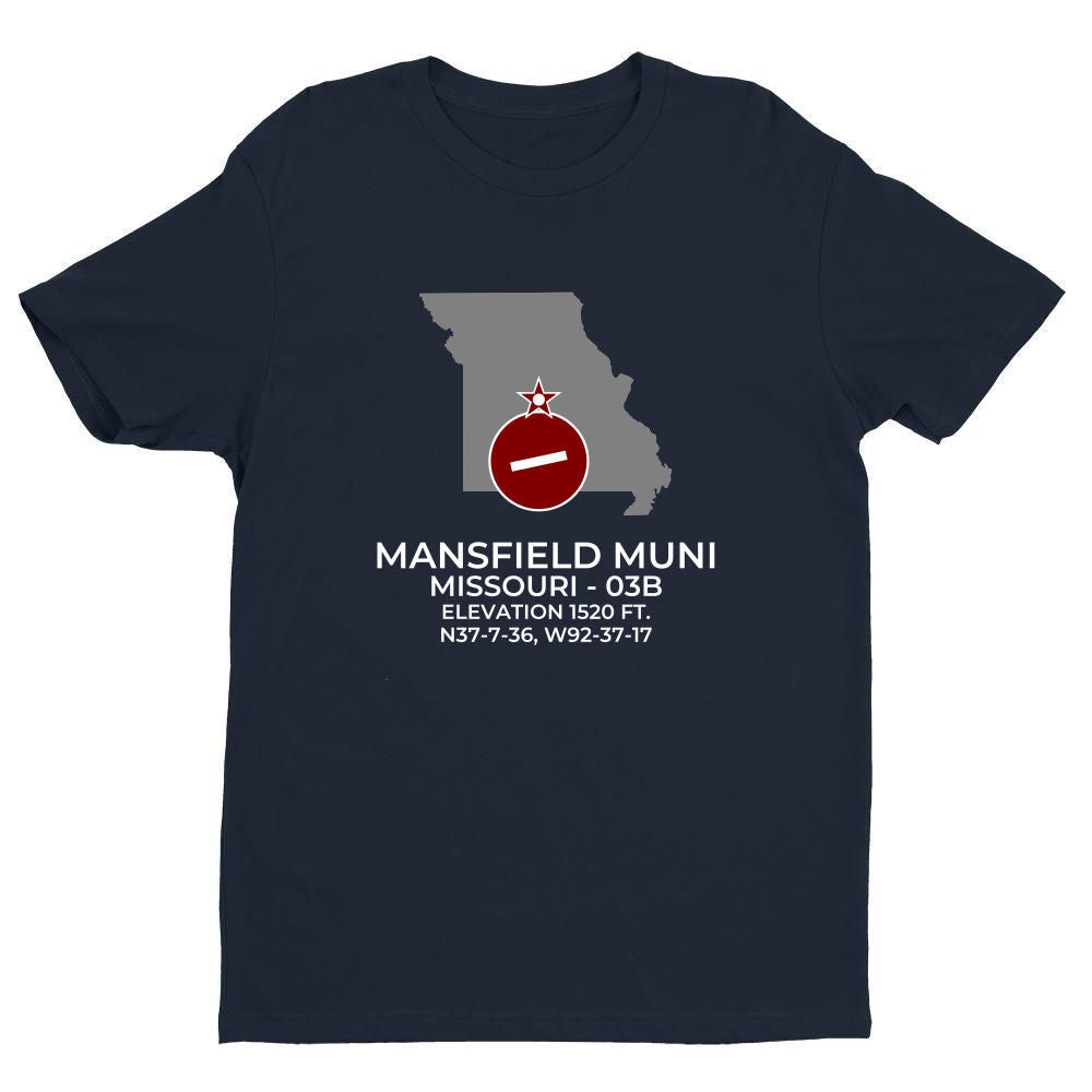 MANSFIELD MUNI in MANSFIELD; MISSOURI (03B) T-Shirt