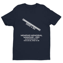 Load image into Gallery viewer, 03d memphis mo t shirt, Navy