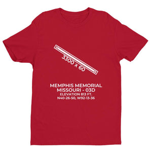 03d memphis mo t shirt, Red