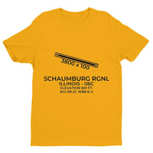Load image into Gallery viewer, 06c chicago schaumburg il t shirt, Yellow