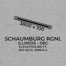 Load image into Gallery viewer, 06c chicago schaumburg il t shirt, Gray
