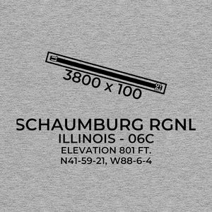 06c chicago schaumburg il t shirt, Gray