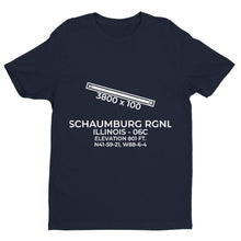 Load image into Gallery viewer, 06c chicago schaumburg il t shirt, Navy