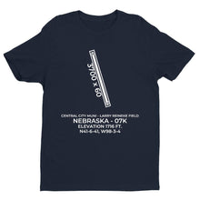 Load image into Gallery viewer, 07k central city ne t shirt, Navy