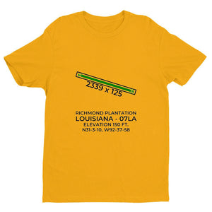 07la forest hill la t shirt, Yellow