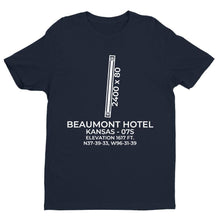 Load image into Gallery viewer, 07s beaumont ks t shirt, Navy