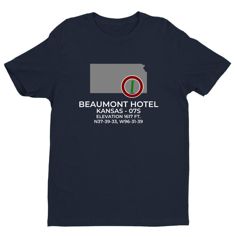 BEAUMONT HOTEL in BEAUMONT; KANSAS (07S) T-Shirt