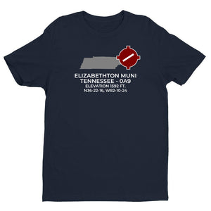 ELIZABETHTON MUNI near ELIZABETHTON; TENNESSEE (0A9) T-Shirt